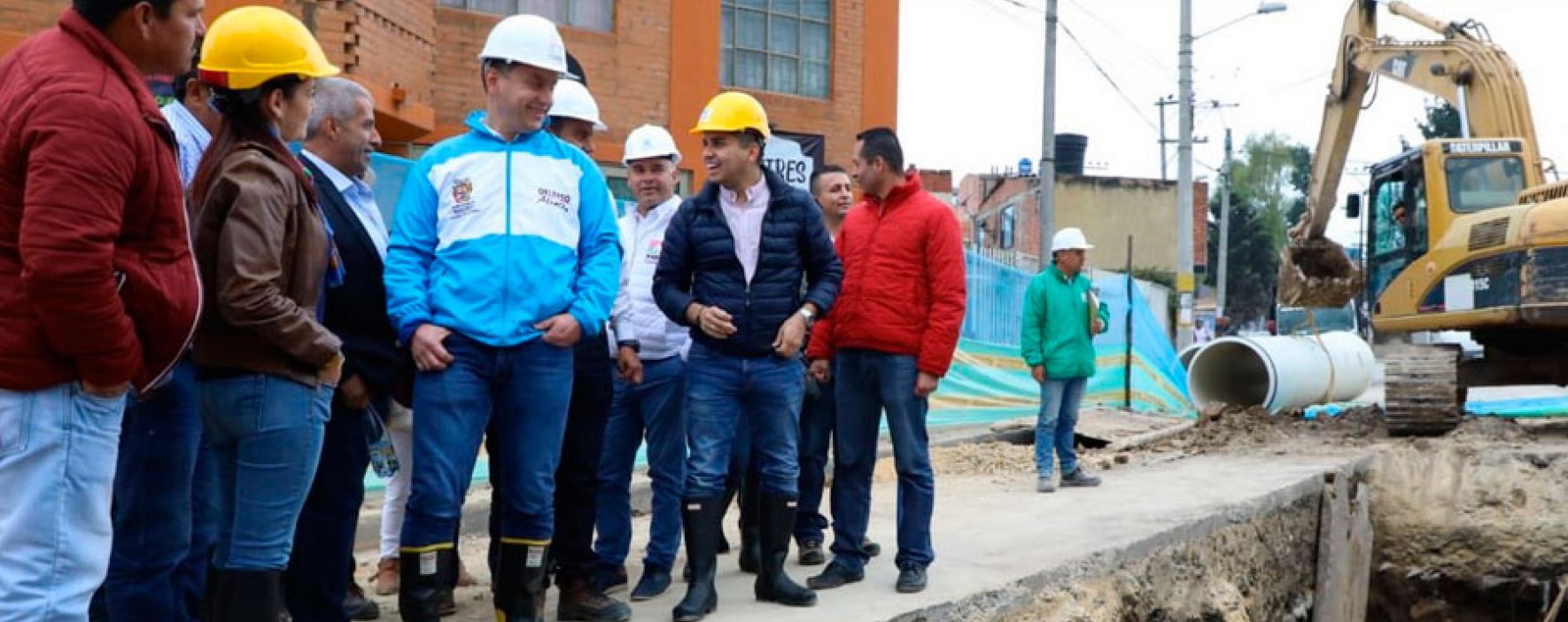 MinVivienda inicia obra que mejorará el alcantarillado de Madrid, Cundinamarca
