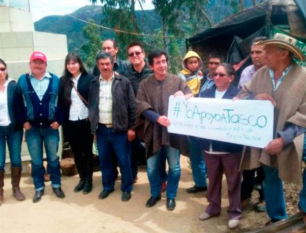 Campesinos impiden explotación de mina en Boyacá