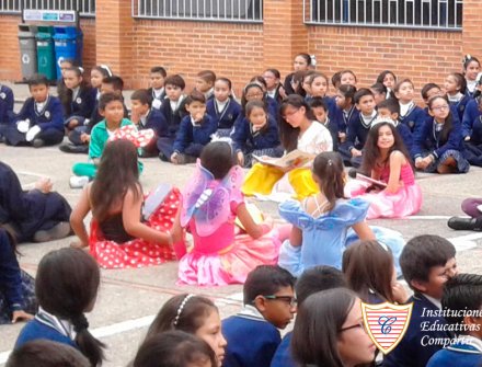Colegio Compartir celebró el día del idioma