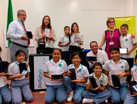 Con educación digital Fundación Telefónica Movistar beneficia a 12 mil niños en Bucaramanga