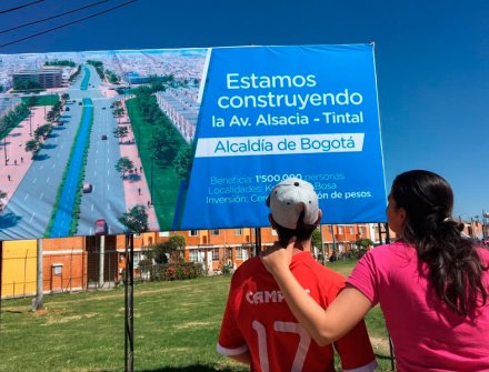 En Bogotá se adjudicó la construcción de la avenida Alsacia-Tintal