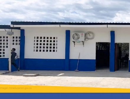 MinEducación entrega mejoramiento de la Institución Educativa San Cayetano en Bolívar