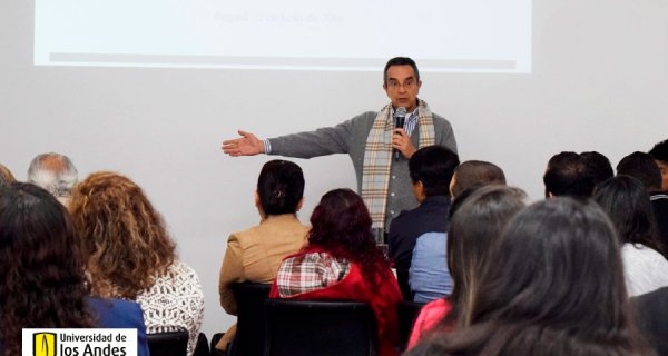 Así fue el desayuno con el matemático Pedro Gómez Guzmán 