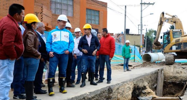 MinVivienda inicia obra que mejorará el alcantarillado de Madrid, Cundinamarca