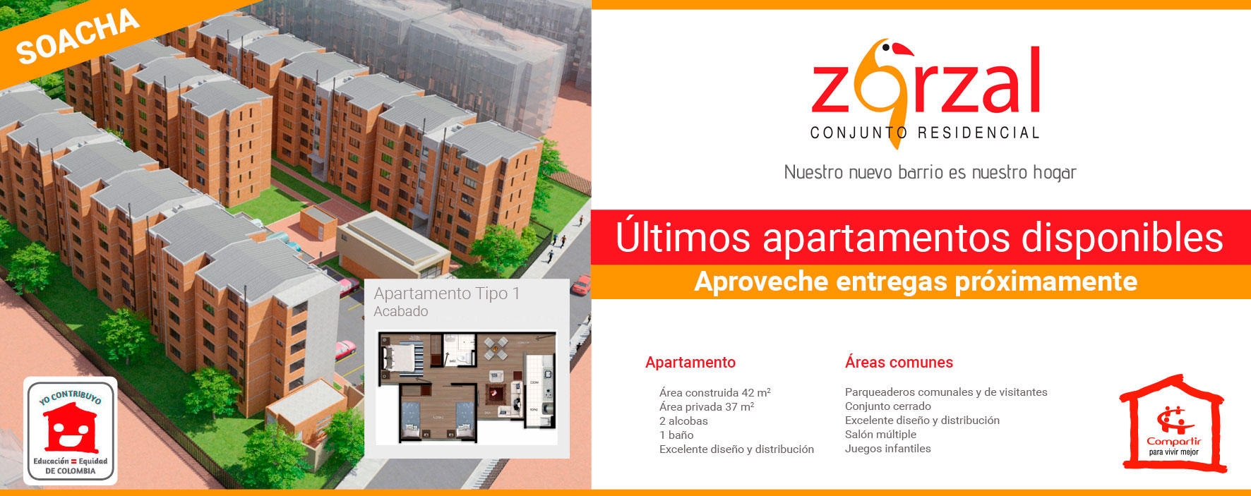El Zorzal, conjunto residencial